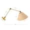 Hello Honey® 29" Antique Metal Brass Finish Coastal Adjustable Wall Sconce